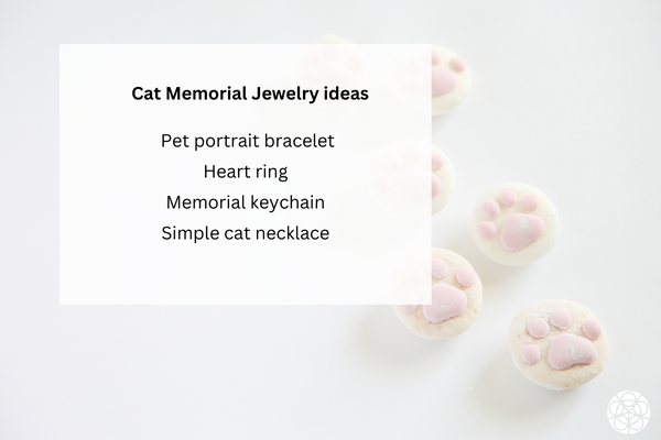 Cat-Specific Memorial Jewelry ideas